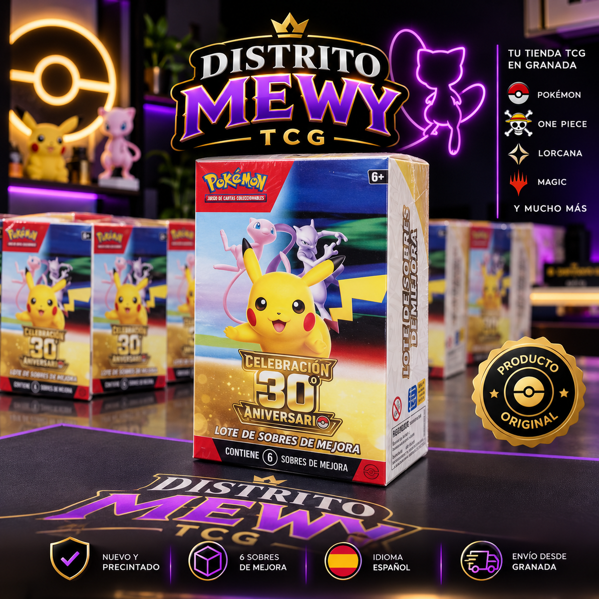 Pokémon TCG – Bundle 30.º Aniversario (Español)
